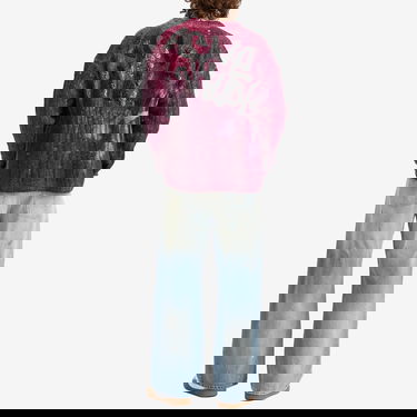 Sweater Acne Studios Acne Studios Distressed Mohair Crew Neck Knit Purpur | B60359-AD8, 4