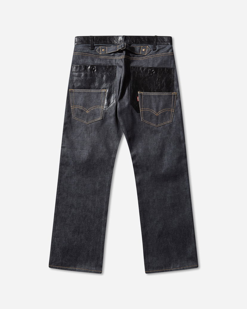 Jeans Junya Watanabe Contrast Trim Trousers Blå | WP-P201-W25 1