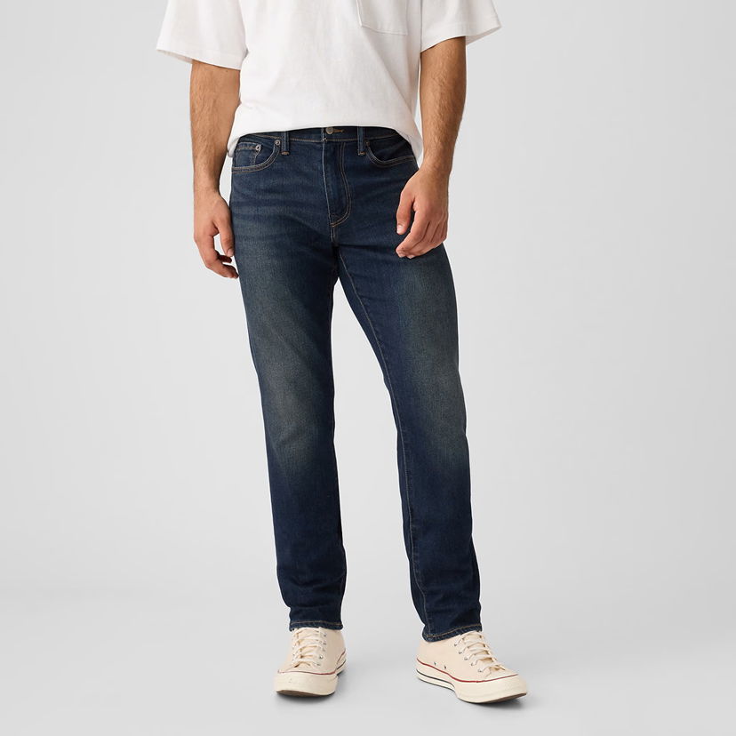 Jeans GAP Denim Pants Slim Dark Wash Mörkblå | 728688-00