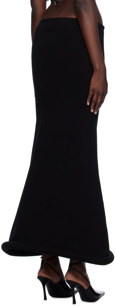 Kjol Jean Paul Gaultier Jean Paul Gaultier 'The Knit 3D' Maxi Skirt Svart | 24/30-F-JU120-M081-00, 2