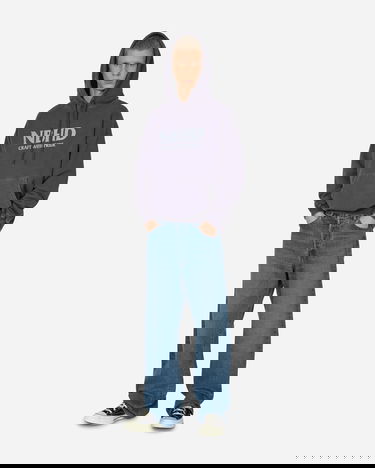 Sweatshirt Neighborhood Pigment Dyed Hoodie Purpur | 232FPNH-CSM07 PU, 4