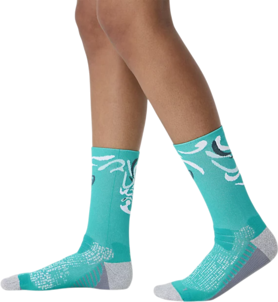 Strumpor Asics Performance Run Crew Socks Turkos | 3013b117-400, 1