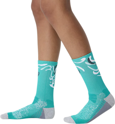 Strumpor Asics Performance Run Crew Socks Turkos | 3013b117-400, 1