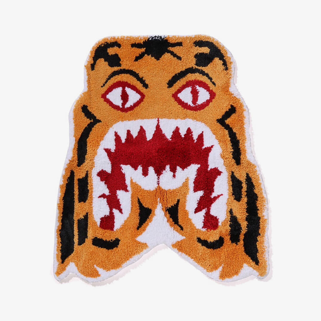 Heminredning BAPE A BATHING APE Tiger Rug Orange Orange | 001HOK301007M ORG, 0