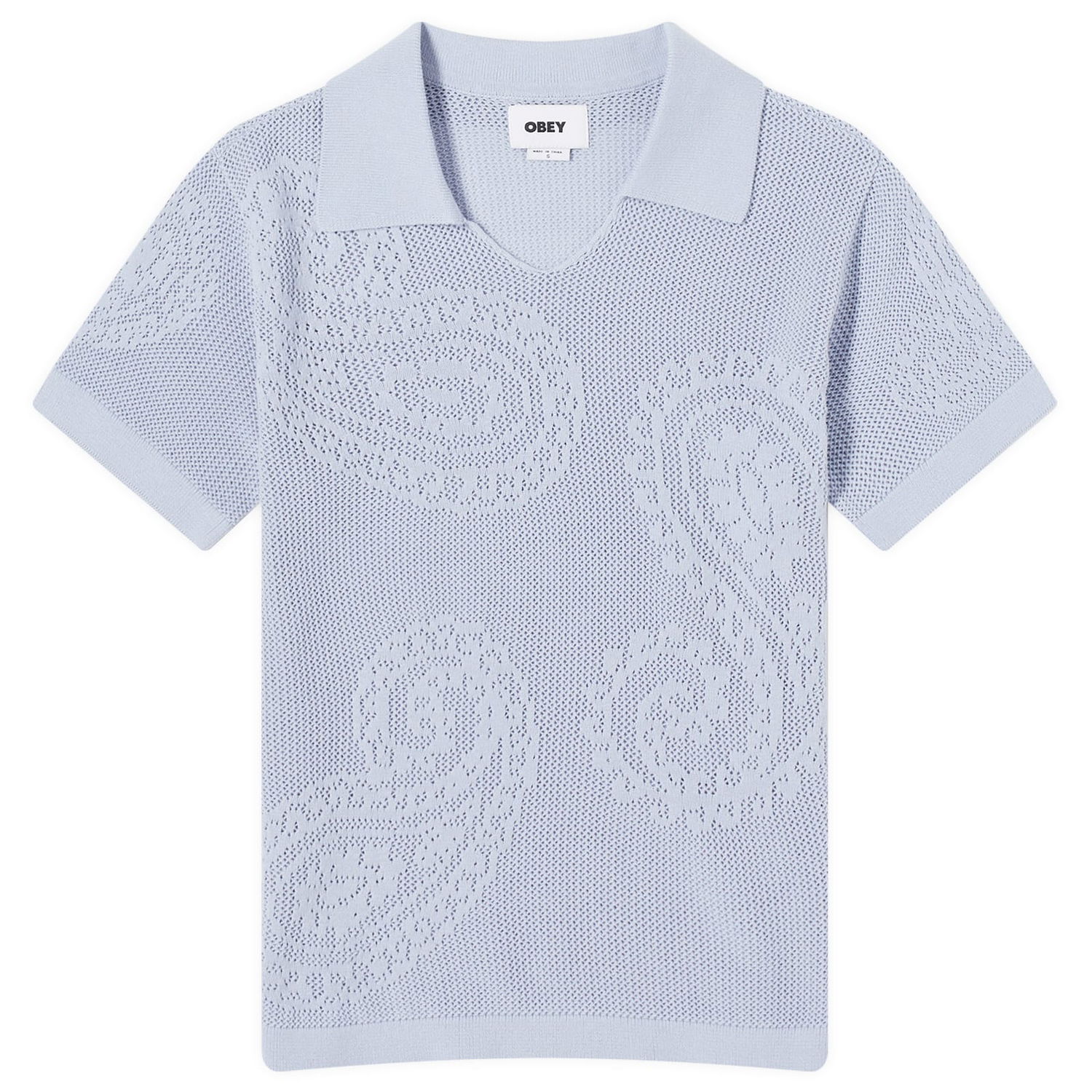 Skjorta OBEY Briana Open Knit Blå | 251000118-HDR, 0
