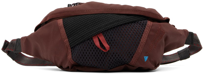 Midjeväska Klättermusen Eldner 2.0 Mesh Pocket Belt Bag Bourgogne | 40423U01
