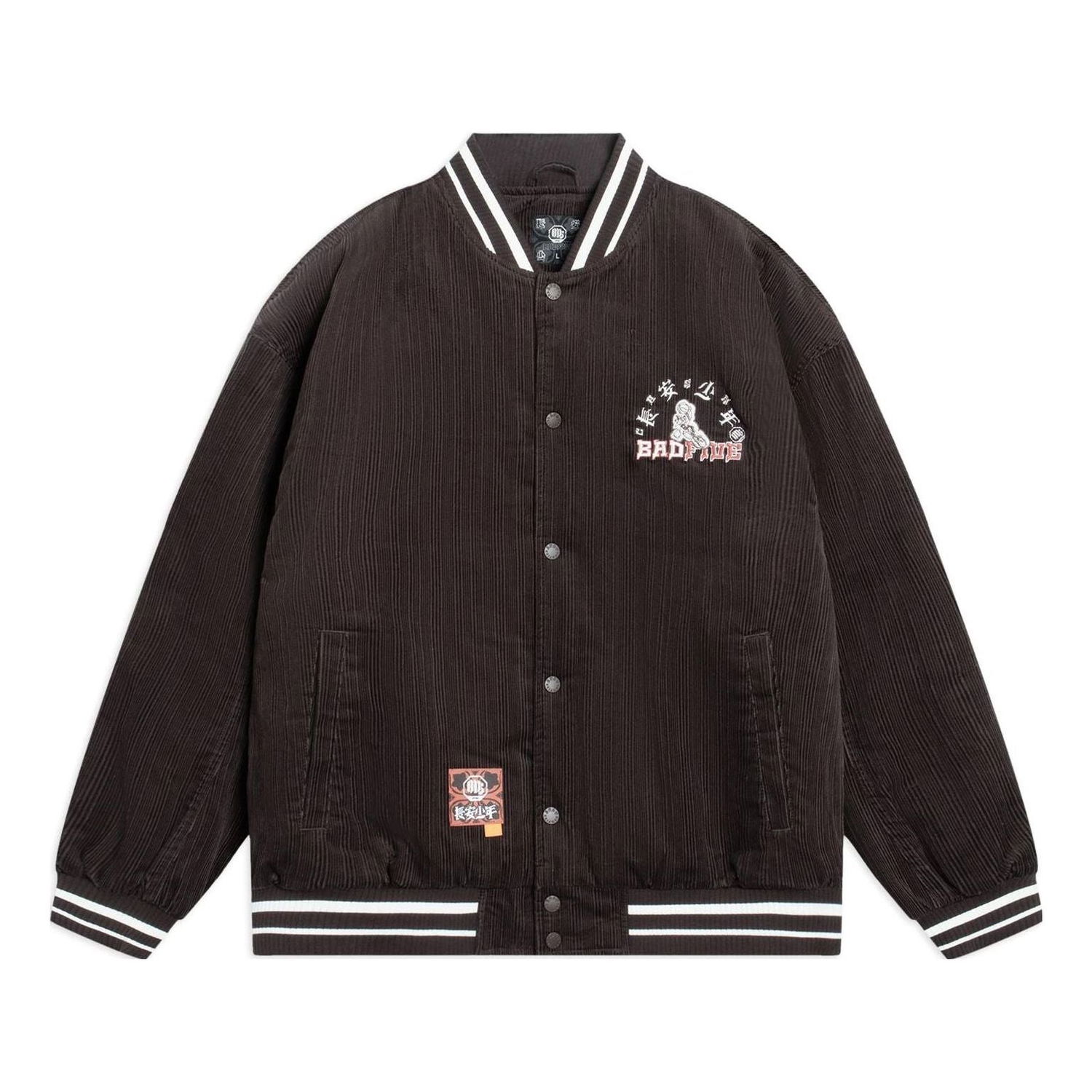 Bomberjacka Li-Ning Graphic Baseball Jacket Svart | AJMS113-3, 0