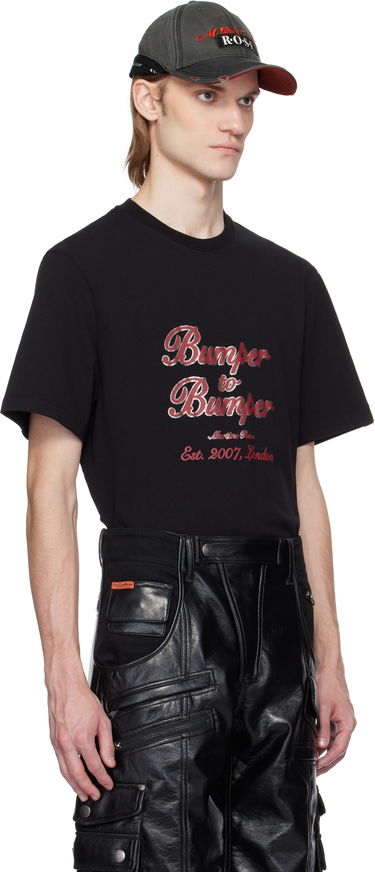 T-shirt Martine Rose Martine Rose Bumper to Bumper Classic T-Shirt Svart | 603JE03001E, 1