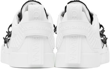 Sneakers och skor Dolce & Gabbana Black Portofino Sneakers Svart | CS1783AJ986, 1