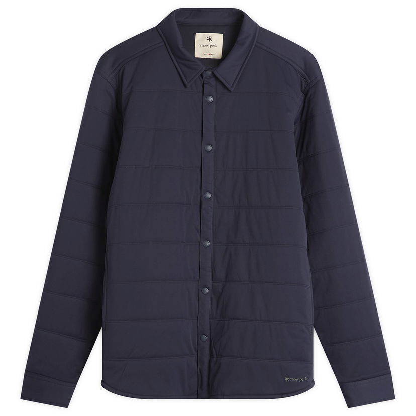 Skjorta Snow Peak Flexible Insulated Shirt Mörkblå | SW-25AU003-NVY