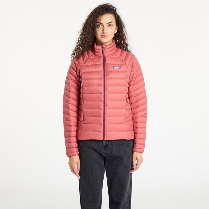 Jacka Patagonia Women's Down Sweater Jacket Rosa | 84684 PTRE