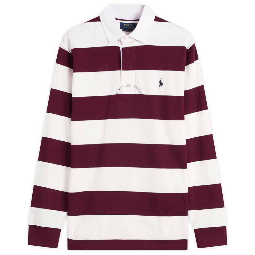 Skjorta Polo by Ralph Lauren Long-Sleeve Striped Rugby Shirt Flerfärgad | 710717116054-MUL