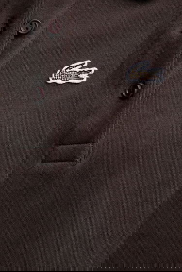 Sweatshirt Lacoste Lacoste Cropped Polo Sweatshirt Brun | SF5275, 4