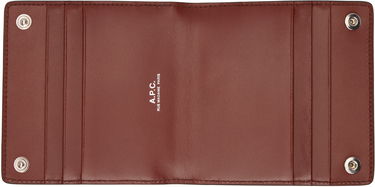 Plånbok A.P.C. A.P.C. André Bifold Card Holder Brun | PXBMW-H63633, 4