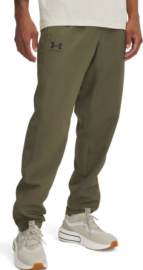 Träningsbyxor Under Armour Under Armour Rival Woven Windbreaker Pants Grön | 1390150-390