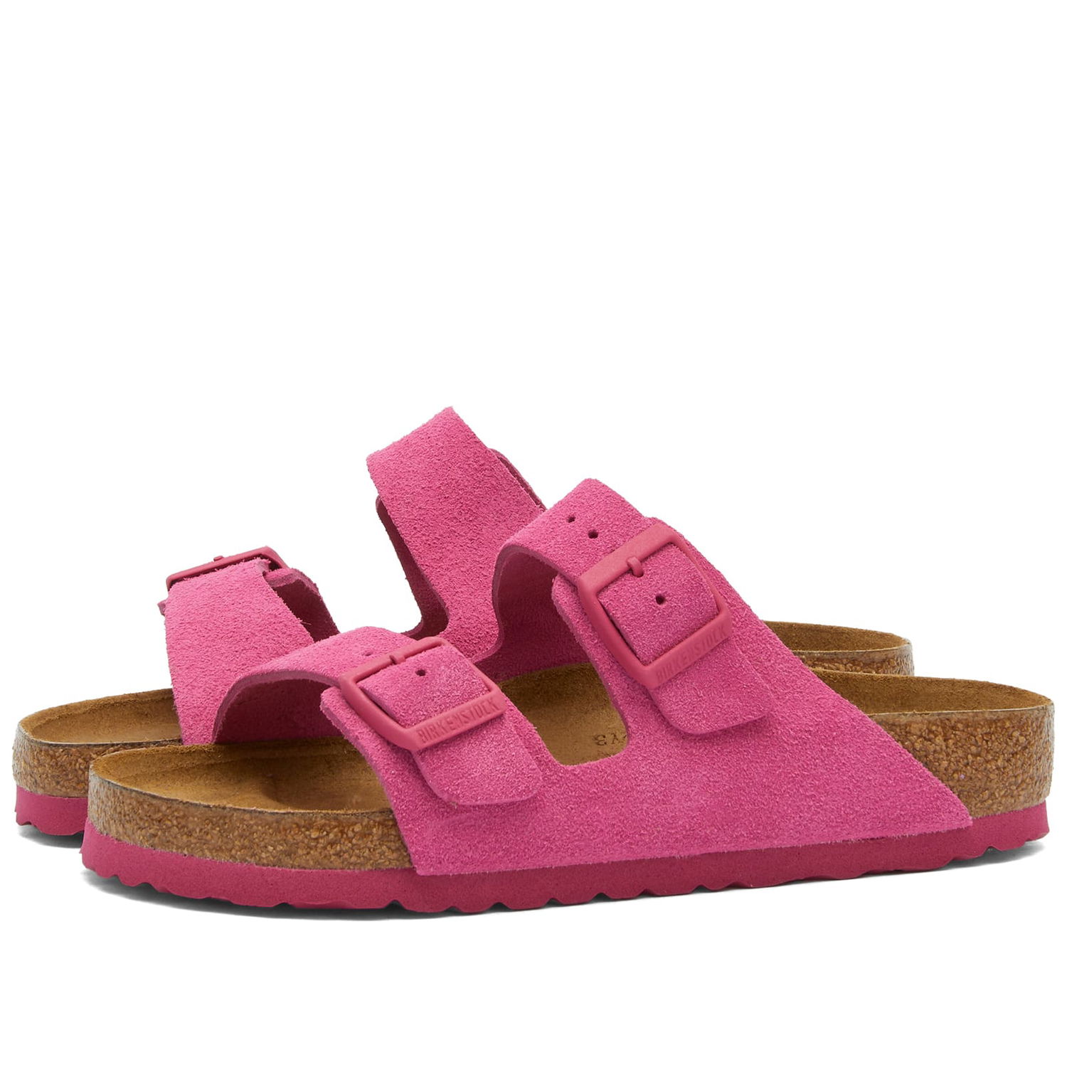 Sneakers och skor Birkenstock Women's Arizona Suede in Fuchsia Tulip, Size EU 36 | END. Clothing Rosa | 1027124, 0