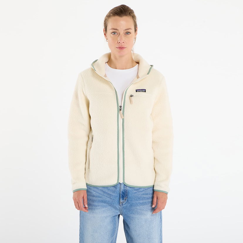 Sweatshirt Patagonia Retro Pile Hoody Beige | 22806 NTLE