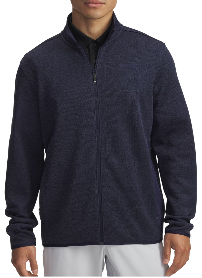 Jacka Under Armour Drive Sweaterfleece Full-Zip Jacket Mörkblå | 6005672-410