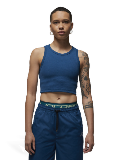 Linne Jordan Tank Top Mörkblå | DX4700-427