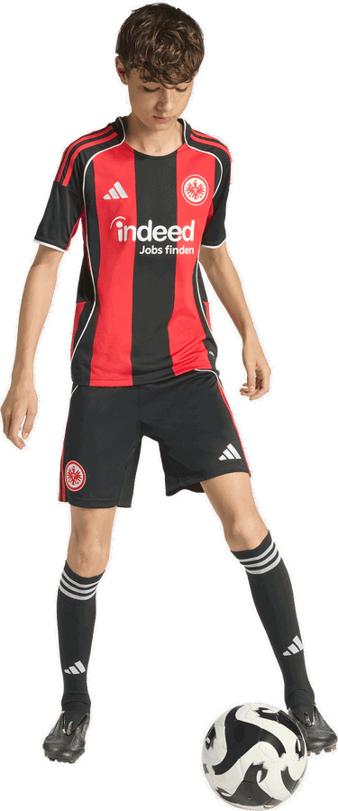 Shorts adidas Performance Eintracht Frankfurt 25/26 Home Shorts Röd | JZ6360, 4