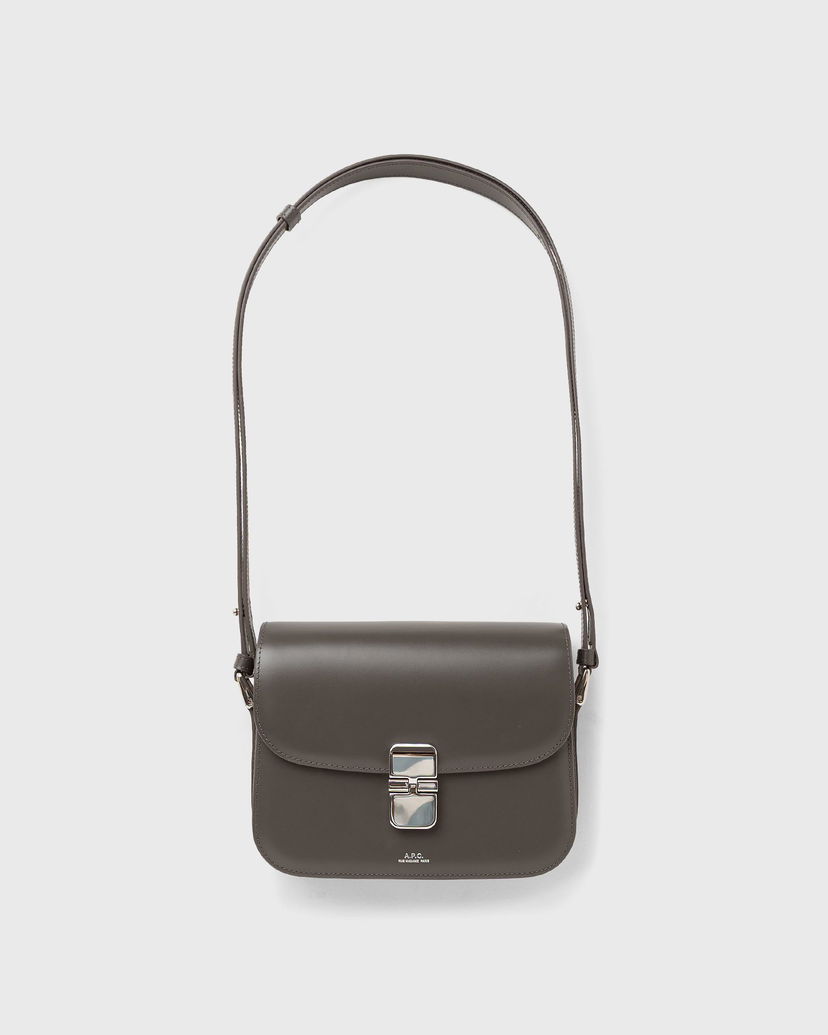 Axelväska A.P.C. Grace Small Shoulder Bag Grå | PXBVN-F61413-LAM