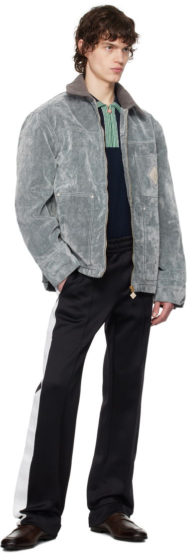 Träningsbyxor Casablanca Casablanca Scuba Sweatpants Svart | MPS25-JTR-226-01, 3