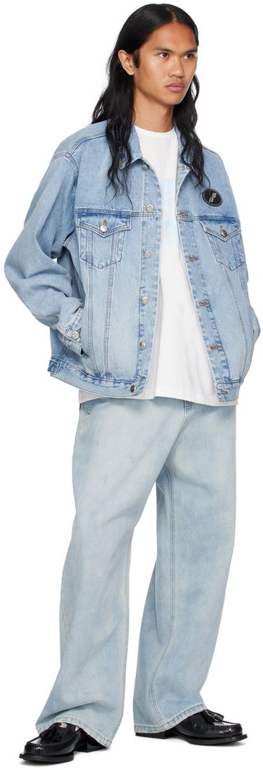 T-shirt We11done Lettering T-Shirt Vit | WD-TT2-24-760-U-WH, 3