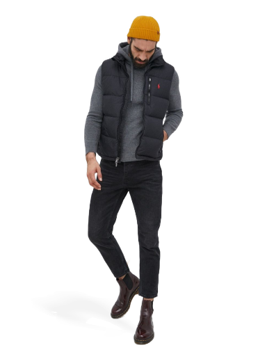Väst Polo by Ralph Lauren Water Repellent Down Gilet Svart | 710825872001