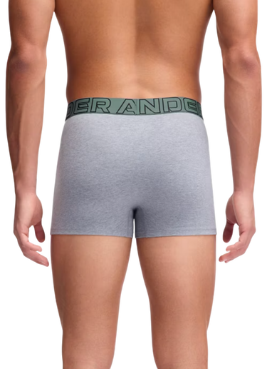 Boxare Under Armour Under Armour SOLID 3in Boxer Shorts, 3-Pack Grön | 1383891-035, 4