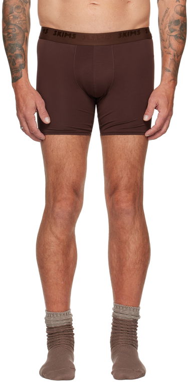 Boxare SKIMS Stretch Boxer Briefs, Three-Pack Grå | BO-BBR-5630M, 1