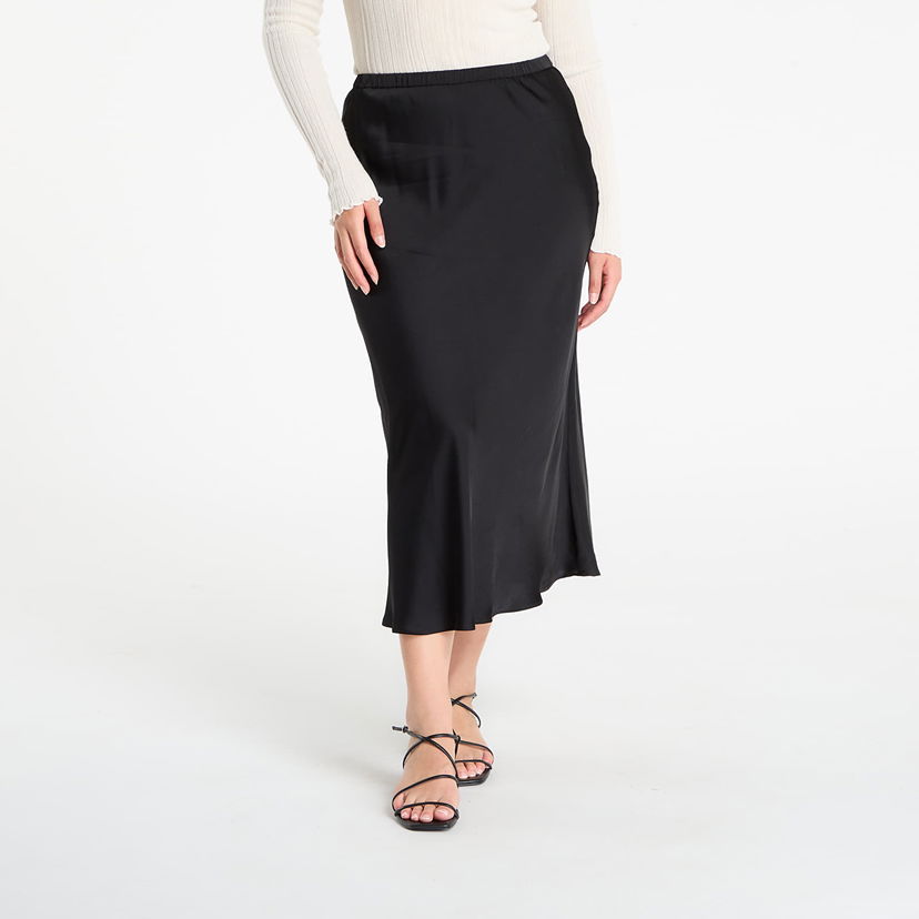Kjol Samsoe Samsoe Samsøe Samsøe Samiley Midi Skirt Svart | F25300078_CLR000021