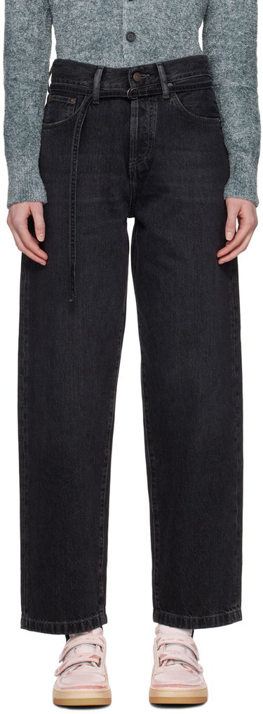Byxor Acne Studios 1991 Toj Jeans Svart | C00067-, 0