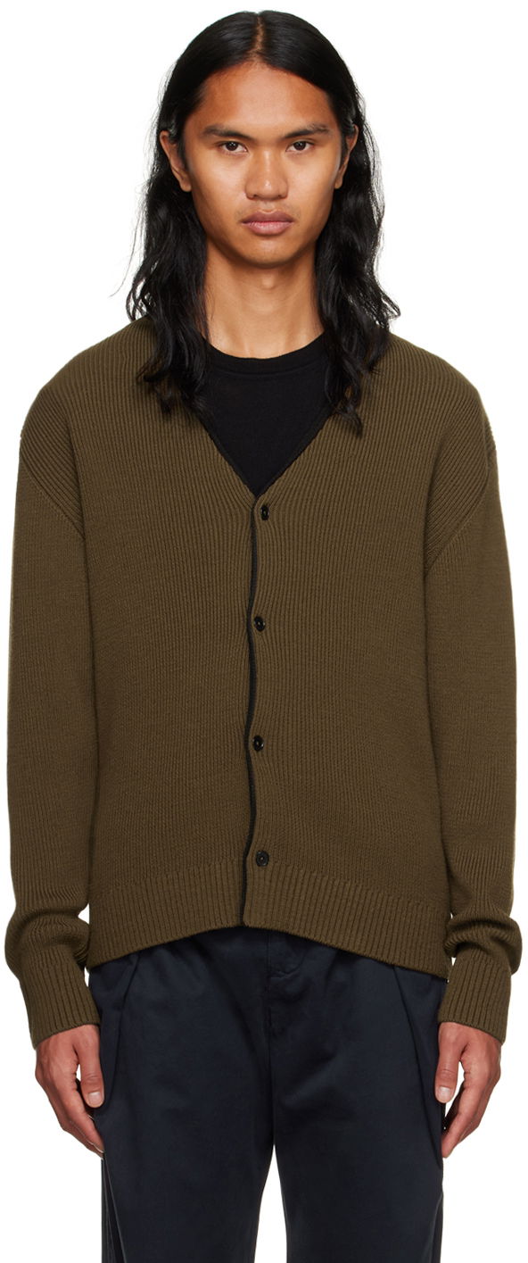 Sweater WOOD WOOD Lyle Knit Cardigan Grön | 12335502-4041