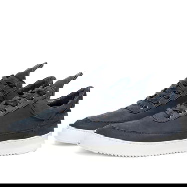 Sneakers och skor Filling Pieces Low Top Ripple Nubuck Mörkblå | 2512284-2001, 0