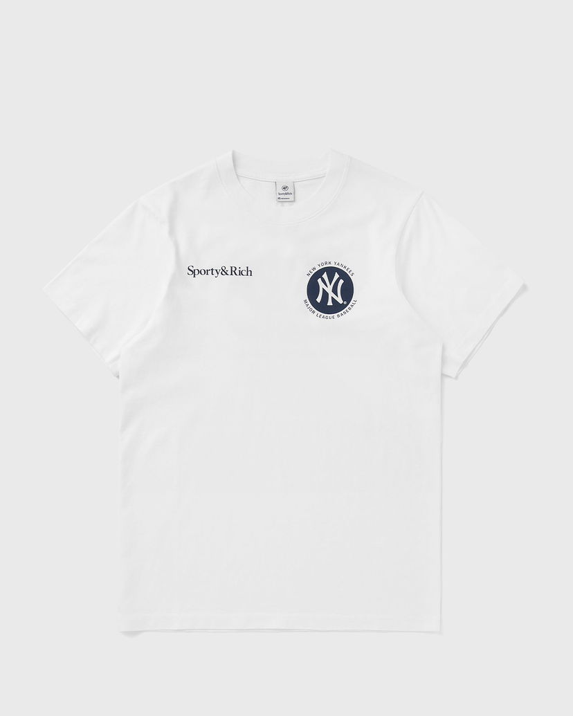 T-shirt Sporty & Rich New York Yankees T-Shirt Vit | TO043623659WH01