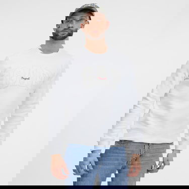 Sweatshirt GAP Crewneck Logo Sweatshirt White000 Vit | 712676-00, 0