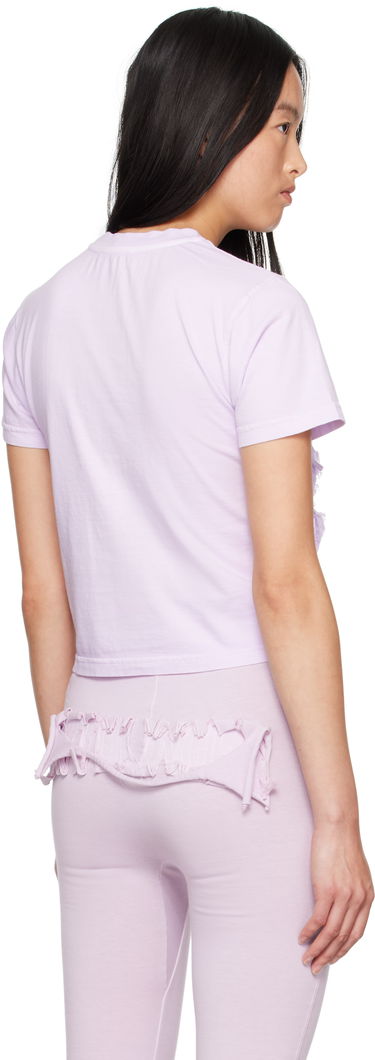 T-shirt Ottolinger Ottolinger Distressed Otto Fitted T-Shirt Purpur | 2215014014, 2