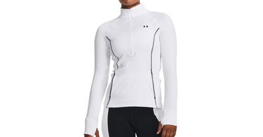 Kläder Under Armour Train CW 1/2 Zip Vit | 1379886-100, 1