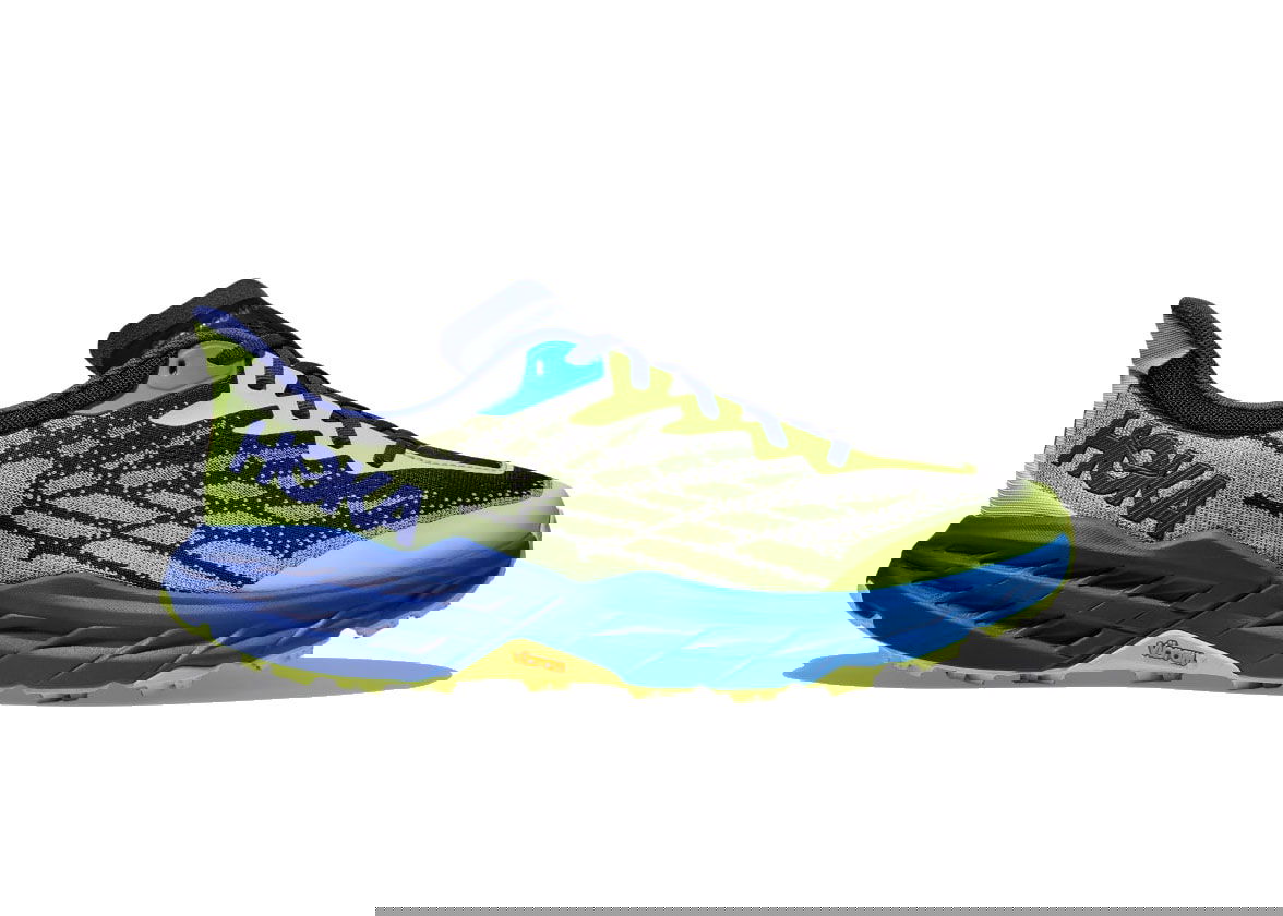 Sneakers och skor Hoka One One Speedgoat 5 Lettuce Evening Sky Gul | 1123157-LTC, 0