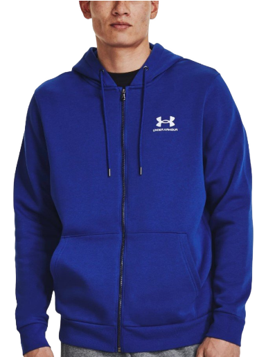 Sweatshirt Under Armour Essential Fleece Mörkblå | 1373881-400