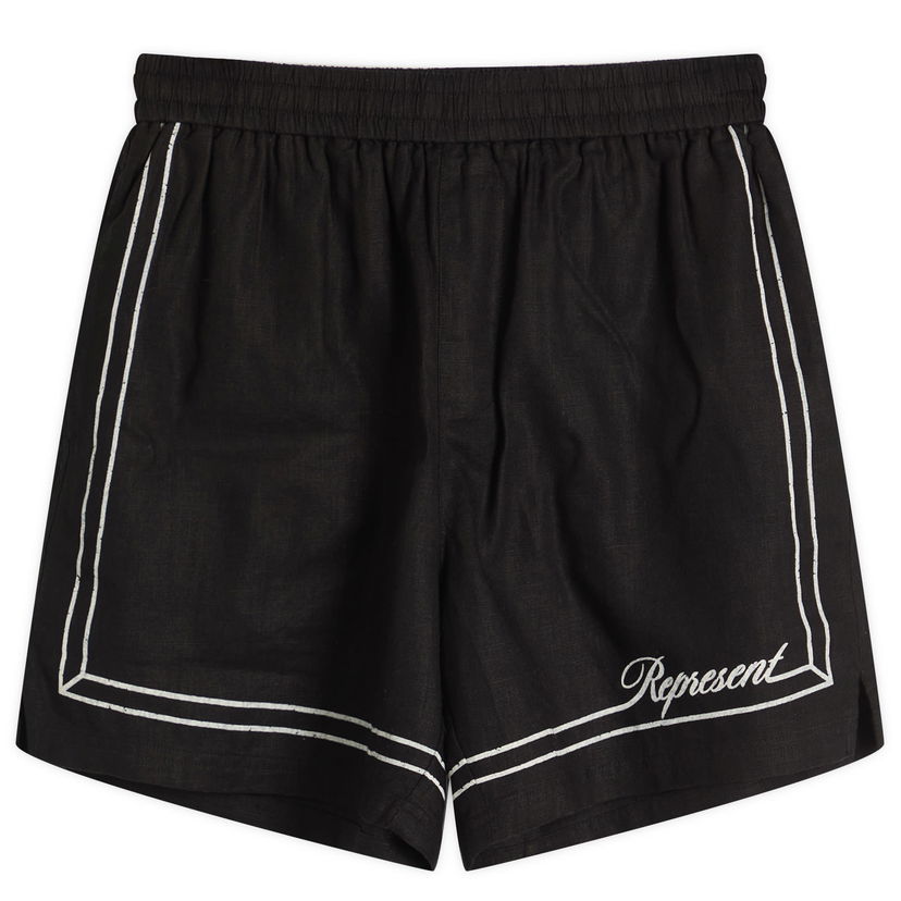 Shorts Represent Clo Represent Border Vacation Shorts Svart | MLM100299-01