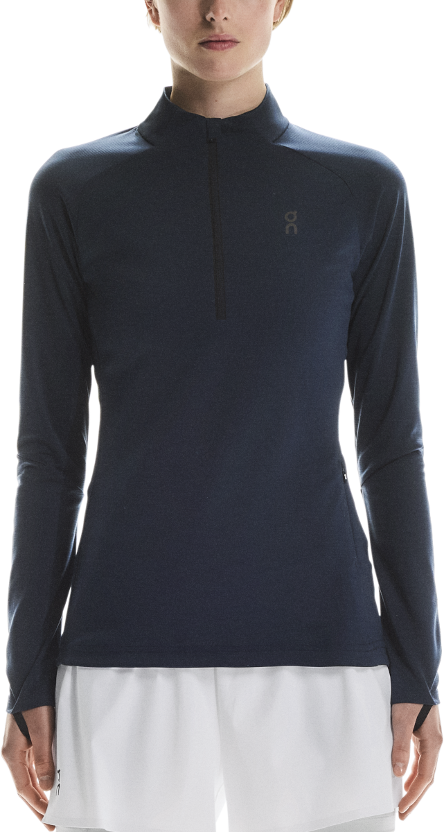 T-shirt On Running Climate Long Sleeve Running Shirt Mörkblå | 1we10780255