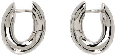 Örhängen Balenciaga Loop XXS Earrings Grå | 656263 TZ99S, 0