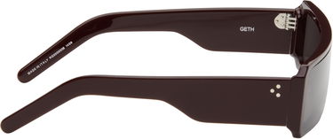 Solglasögon Rick Owens Rick Owens Hollywood Geth Sunglasses Bourgogne | RG0000008 GMGNB, 4