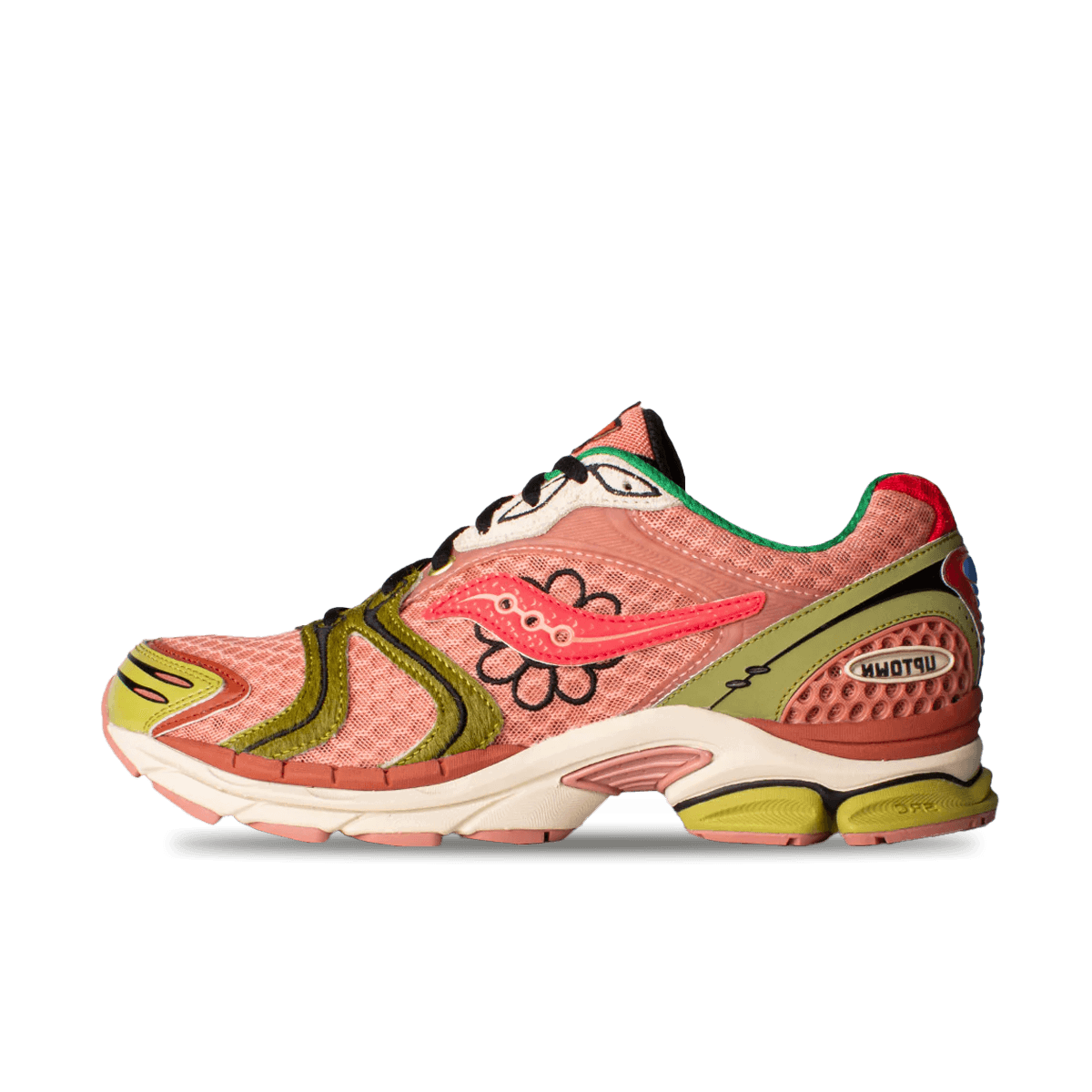 Sneakers och skor Saucony Jae Tips x Progrid Triumph 4 ‘Virginia Creeper’ - Flowers Grow Uptown Pack Rosa | S70966-2, 0