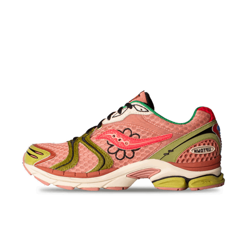 Sneakers och skor Saucony Jae Tips x Progrid Triumph 4 ‘Virginia Creeper’ - Flowers Grow Uptown Pack Rosa | S70966-2