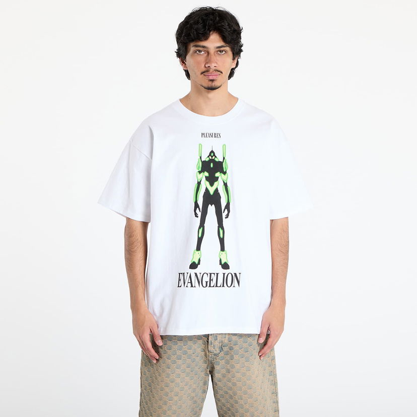 T-shirt Pleasures PLEASURES Eva 1 Graphic T-Shirt Vit | P25SU060 WHITE