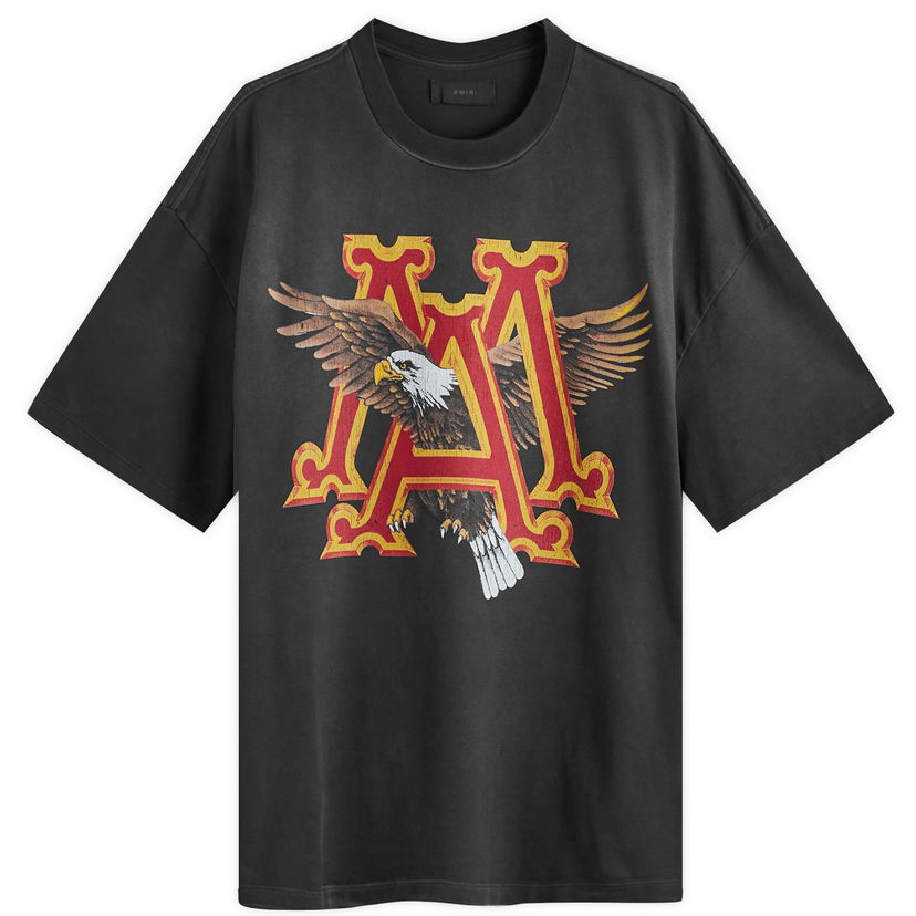 T-shirt AMIRI Vintage Oversized Graphic T-Shirt Svart | AMJYTE1127-001