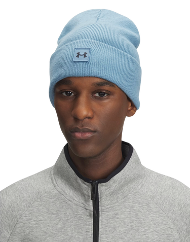 Mössa Under Armour Halftime Cuff Beanie Blå | 1373155-418, 2