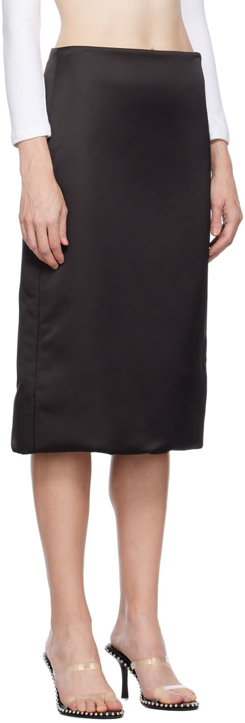 Kjol We11done We11done Padded Midi Skirt Svart | WD-SK3-23-282-W-BK, 1